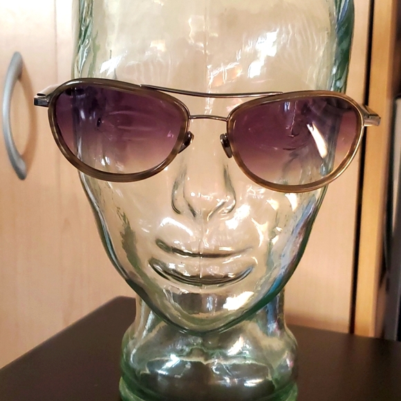 Morgenthal Frederics Other - Morgenthal Frederics Titanium Eagle-INS Aviator Gun Gray Men's Sunglass